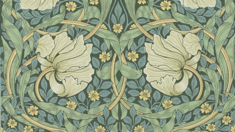 Уильям Моррис орнамент