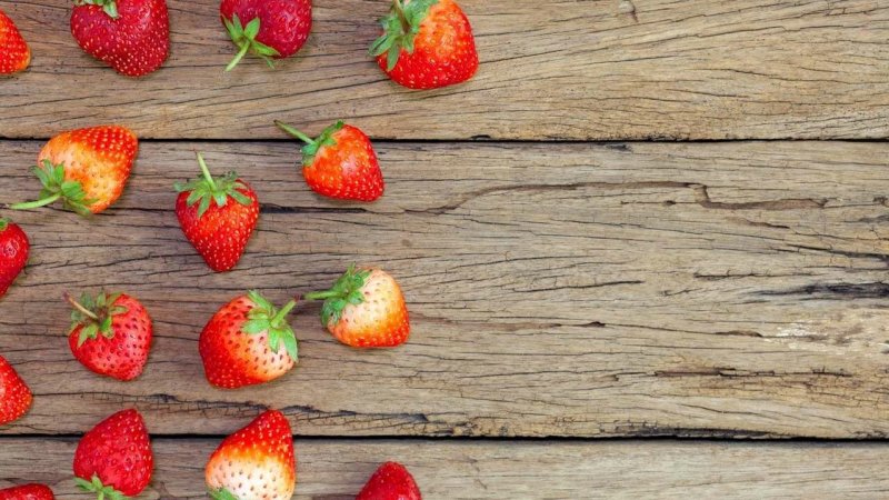 Клубника фон