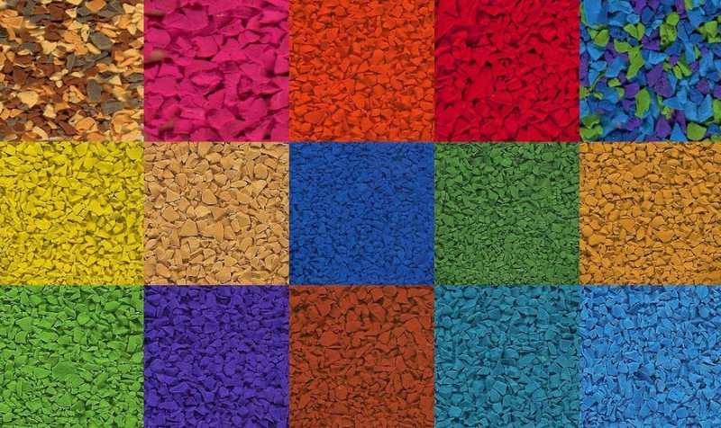 Резиновое покрытие с EPDM крошкой