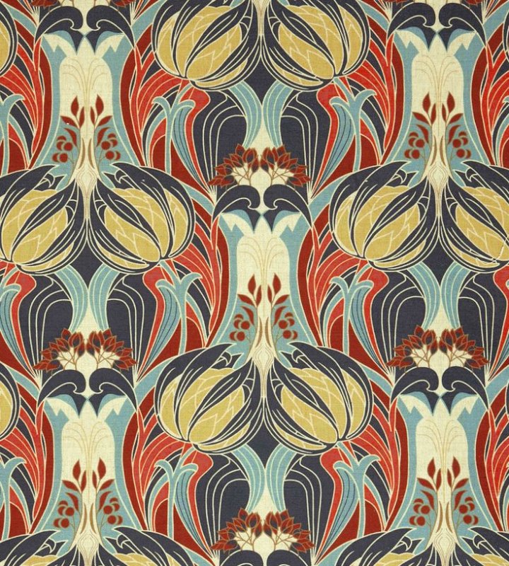 Ар деко нуво растительные паттерны