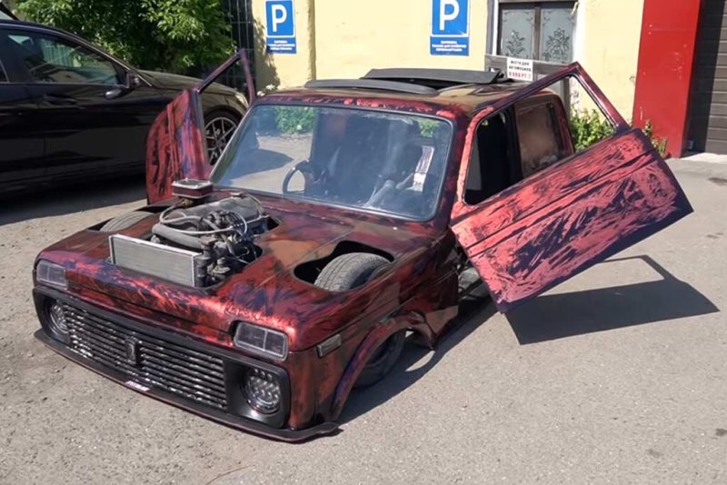 Самая низкая Нива iling show