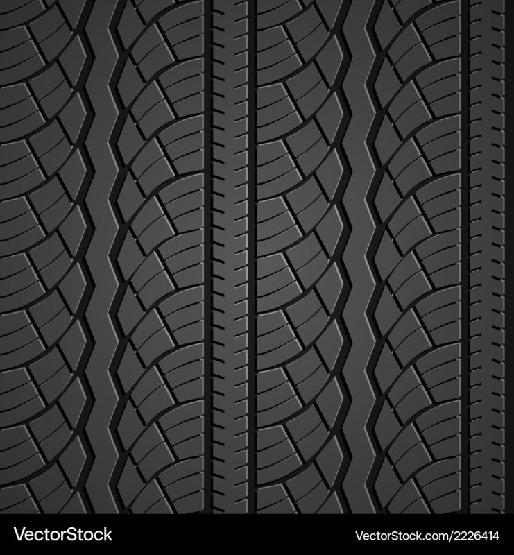 Текстура протектора шины