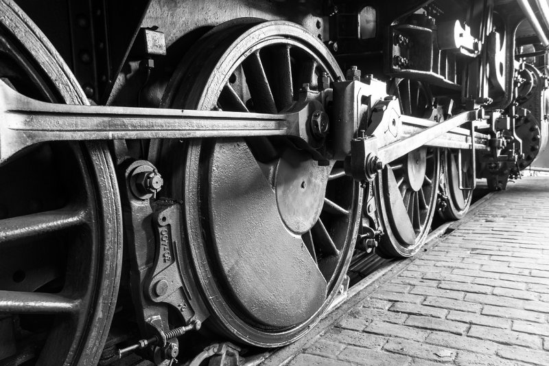 Колеса паровоза