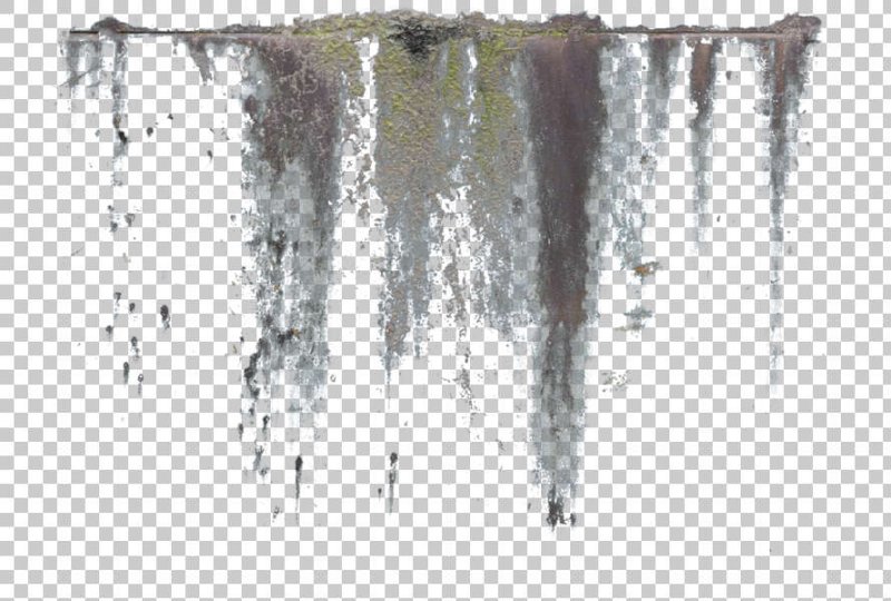 Потеки на стене