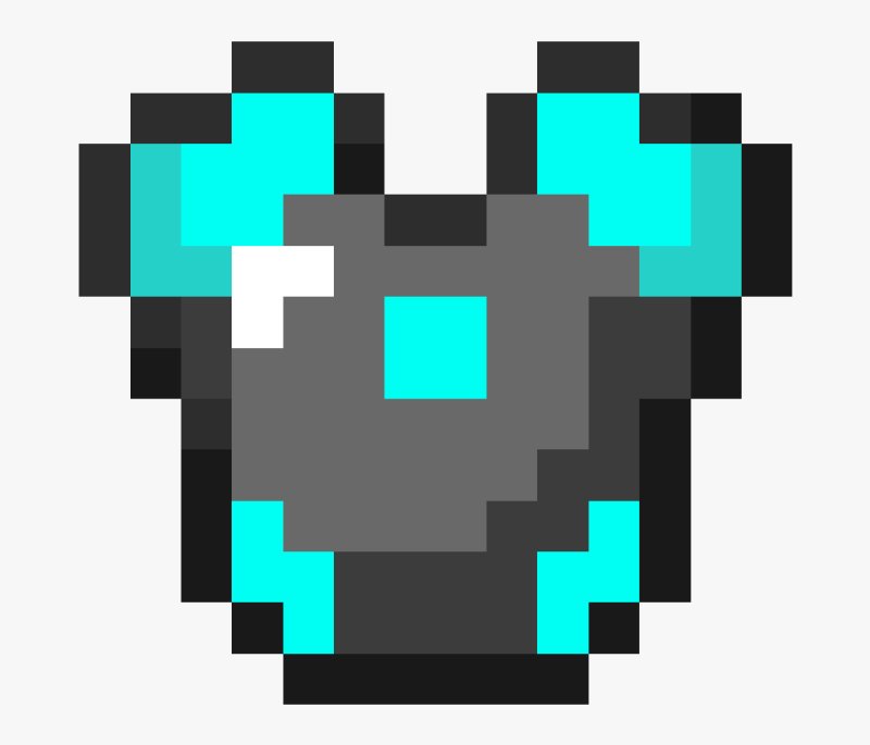 Minecraft алмазная броня