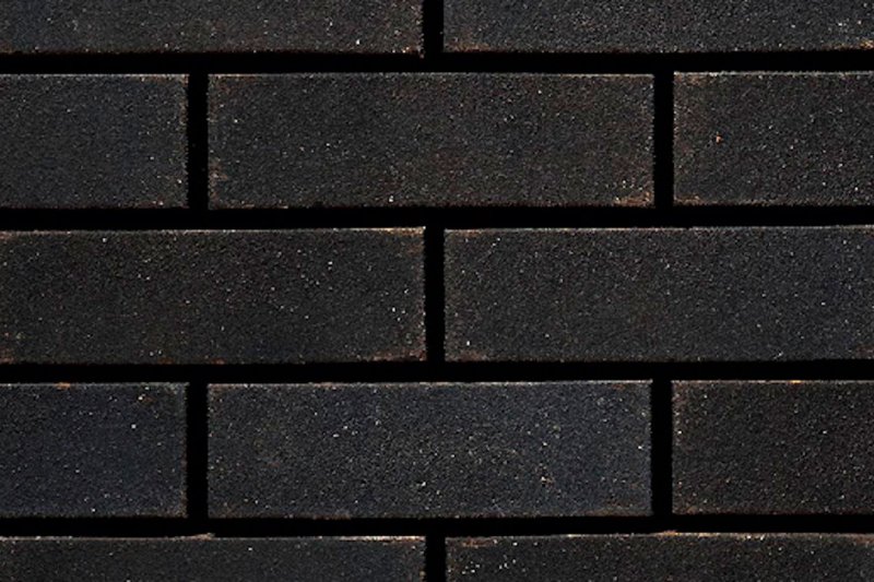 Клинкер фасадный 0,71нф черный глянцевый