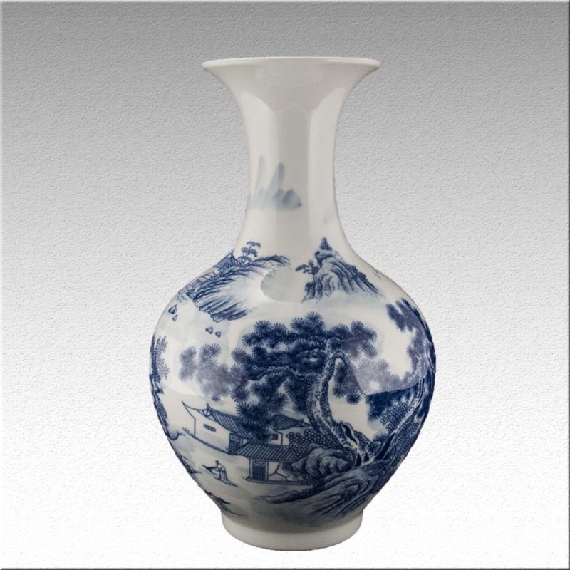 Круглая китайские вазы