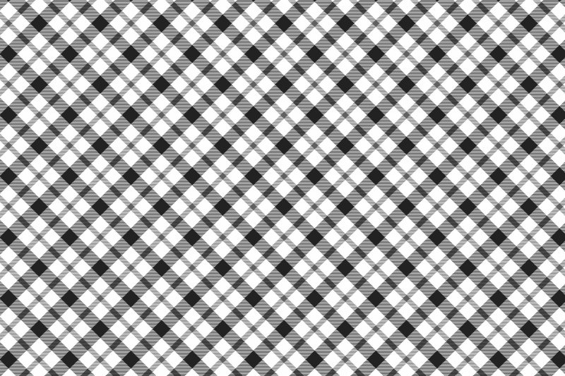 Ткань черно белая клетка