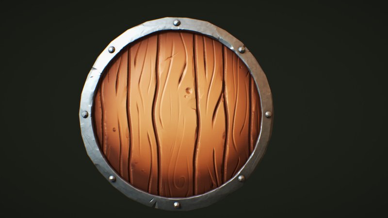 Круглый щит