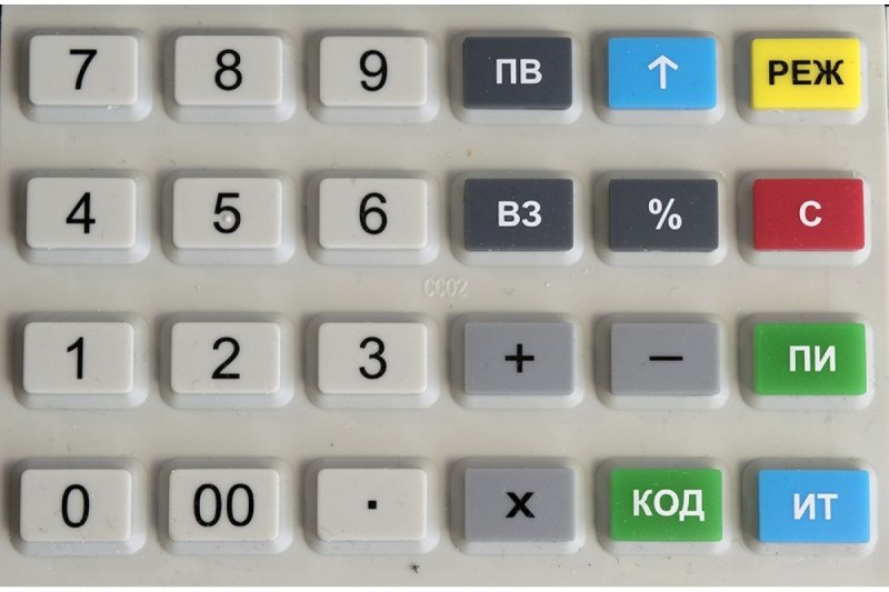 Резиновая клавиатура Меркурий 115ф