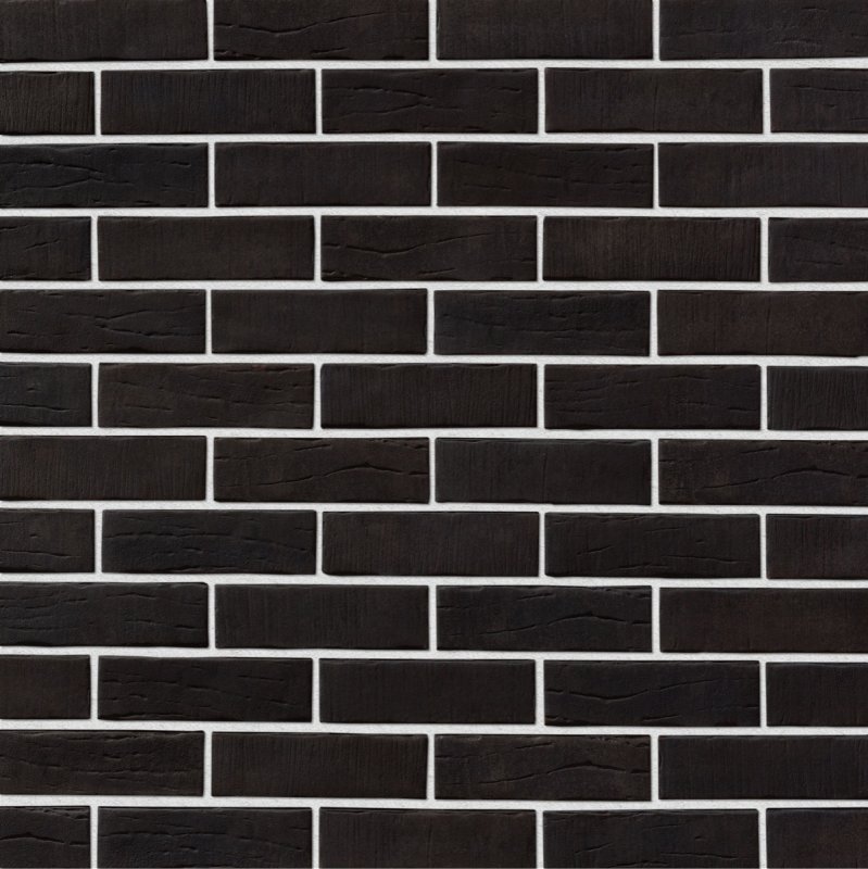 Плитка черный кирпич