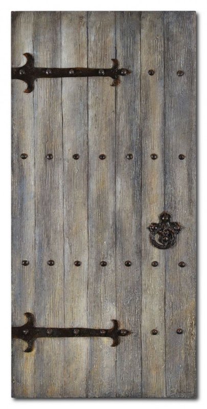 Средневековая дверь