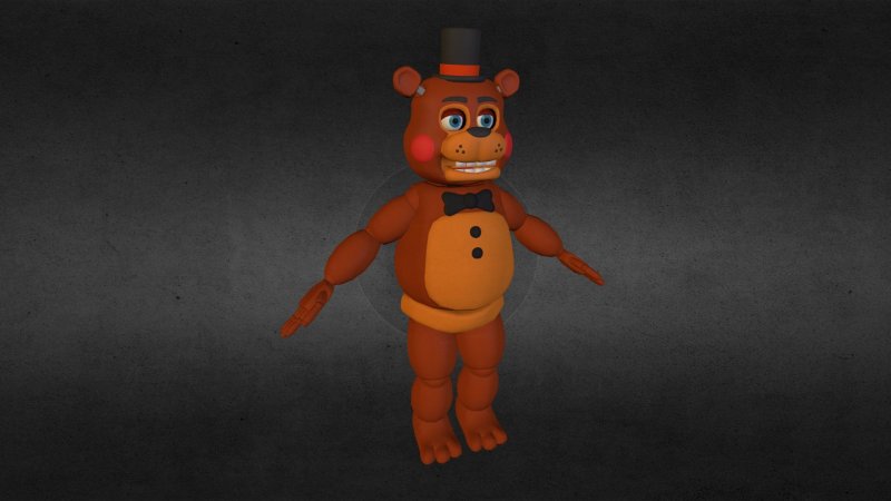 Олд Фредди 3д