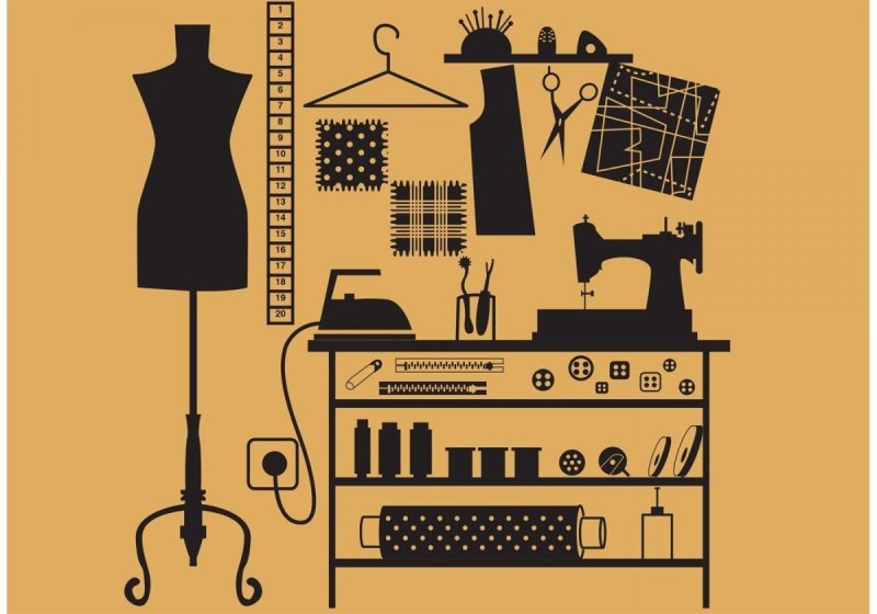 Баннер для швейного ателье