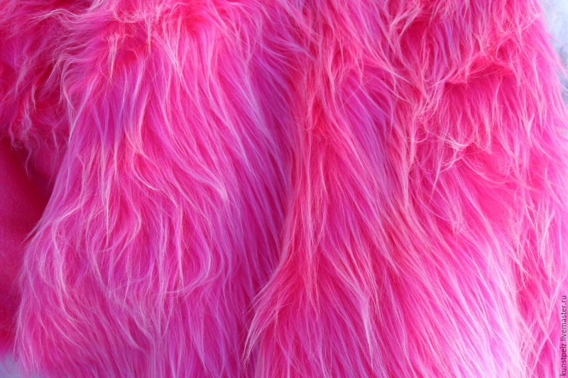 Мех искусственный длинноворсный
