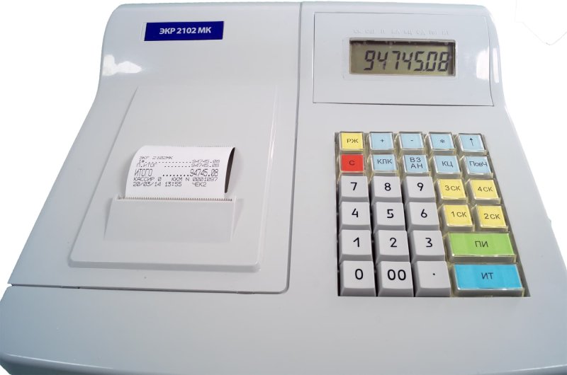 Кассовый аппарат ККМ ЭКР 2102
