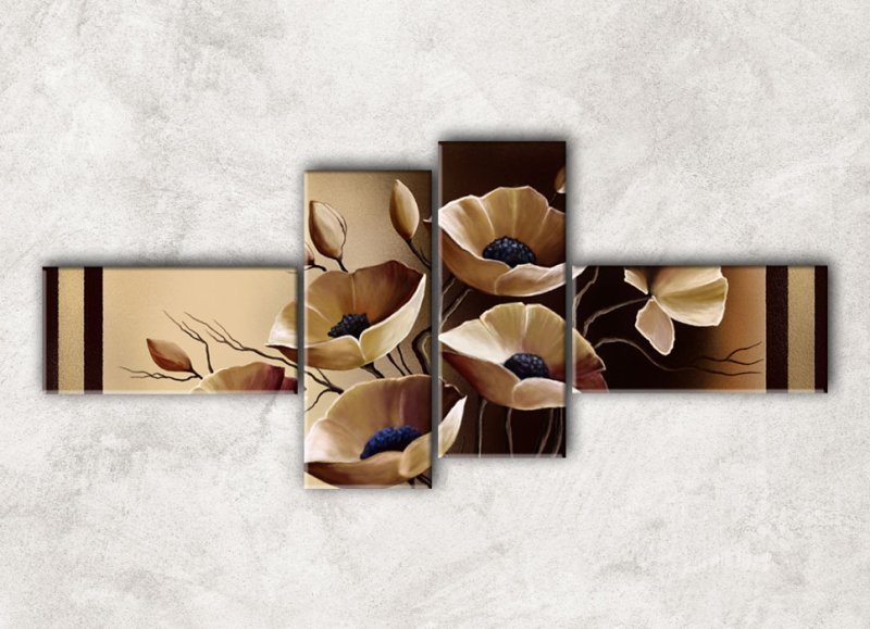 Картины в коричнево-бежевых тонах