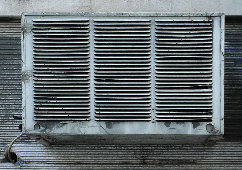 Кондиционер уличный текстура