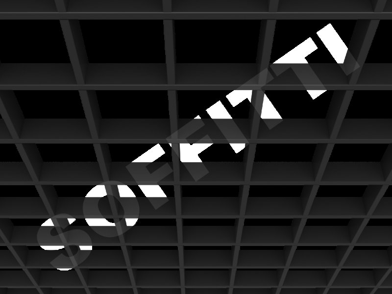 Потолок Грильято gl15