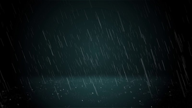 Анимированный дождь