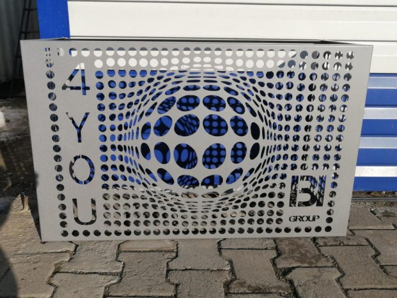 Экран для внешнего блока кондиционера КОРБАС