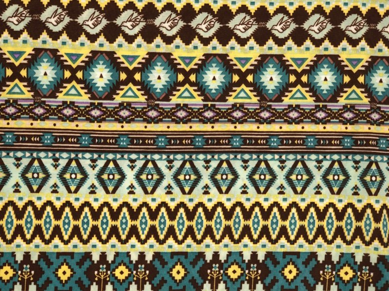 Арабский орнамент на ткани