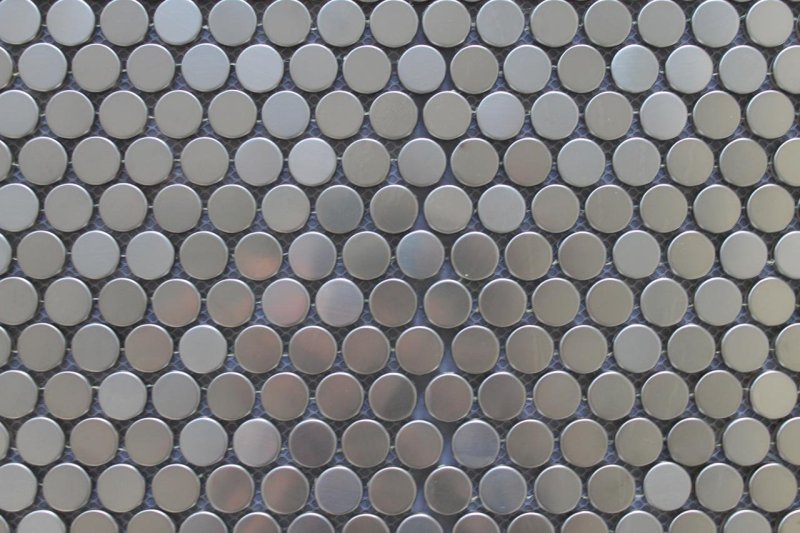Круглая серая мозаика