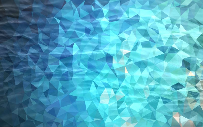 Голубая абстракция