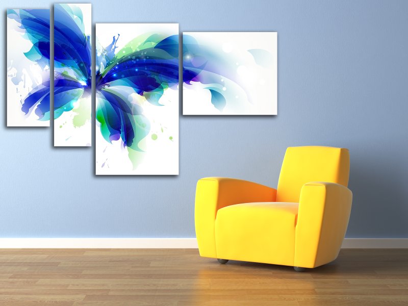 Абстрактные постеры для интерьера