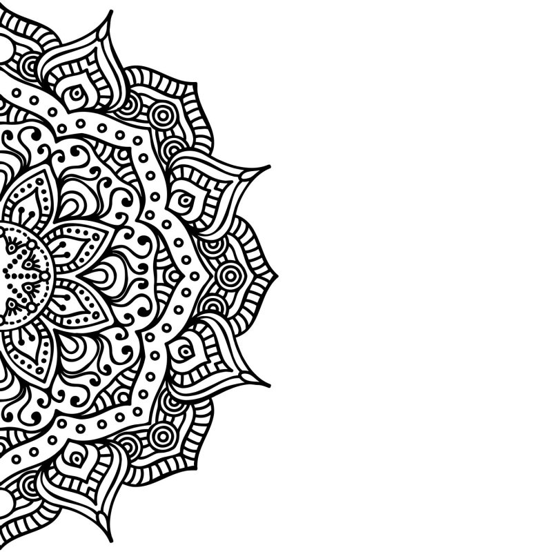 Орнамент в индийском стиле