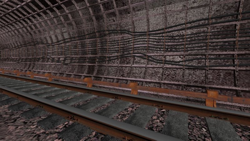 Tonnel Metro 3d model