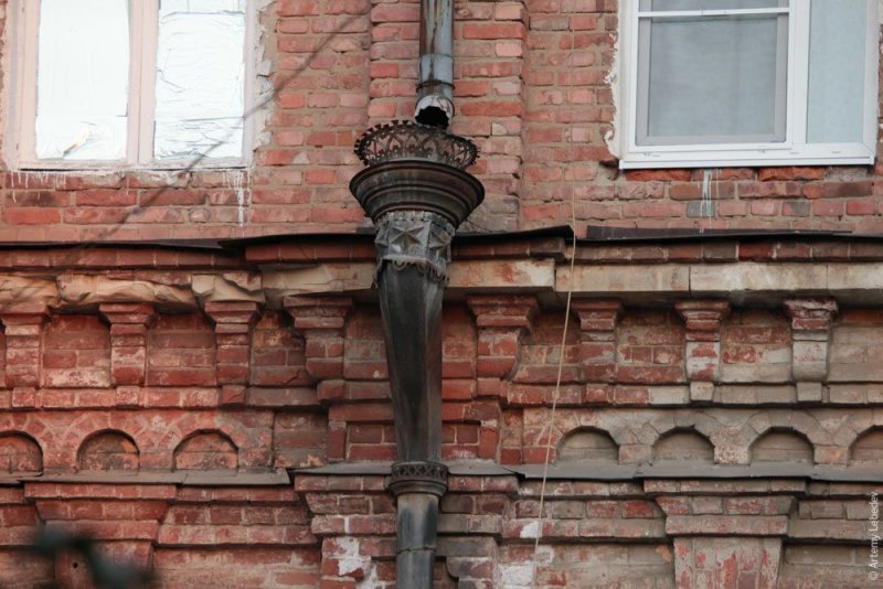 Водосточные трубы 19 века Казань