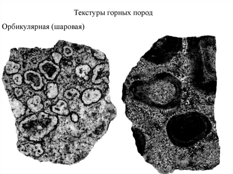 Шлировая текстура магматических пород