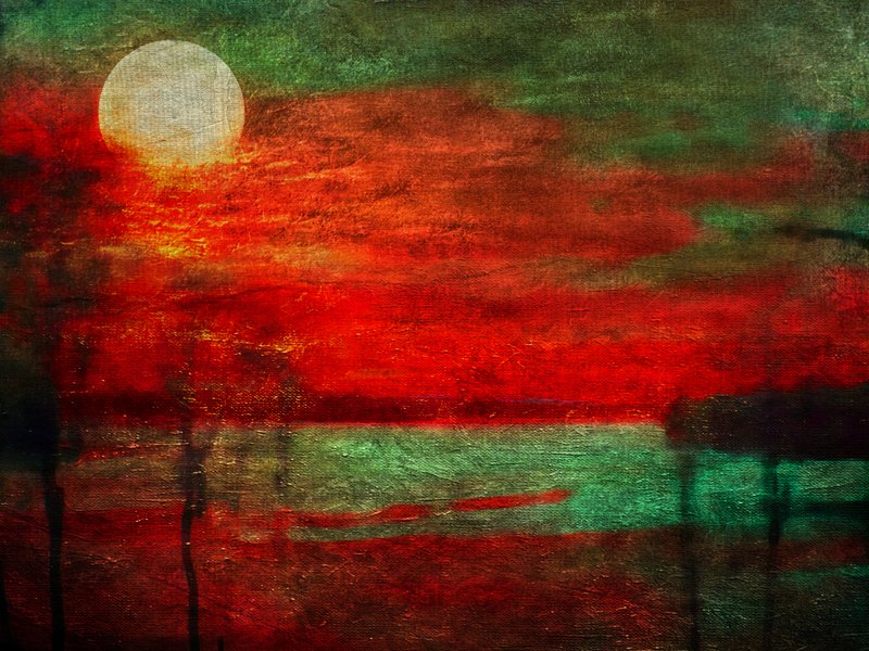 Красный цвет в живописи