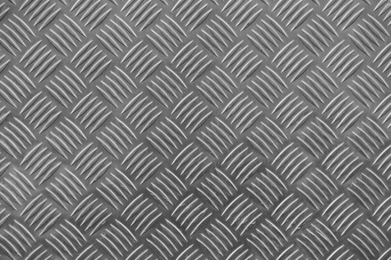 Лист алюминиевый рифленный "квинтет"