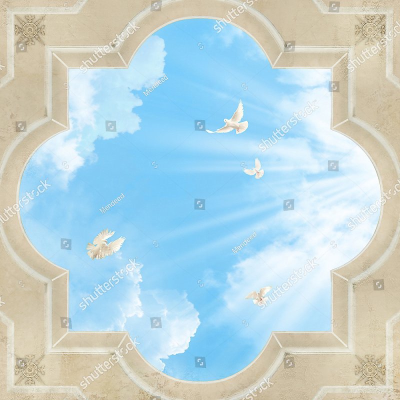 Роспись потолка