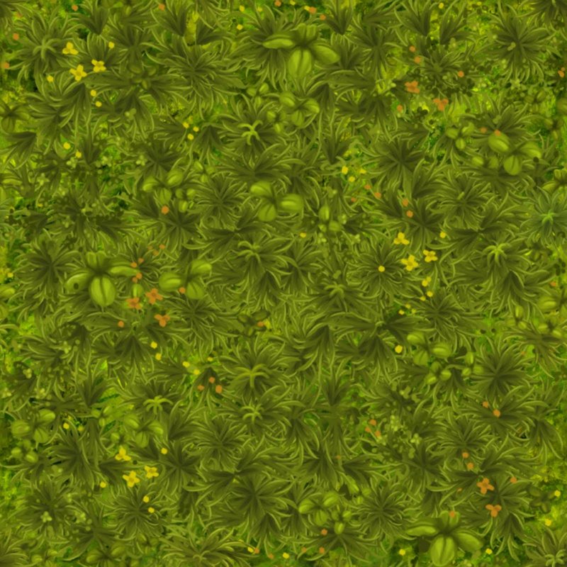 Ghibli grass texture