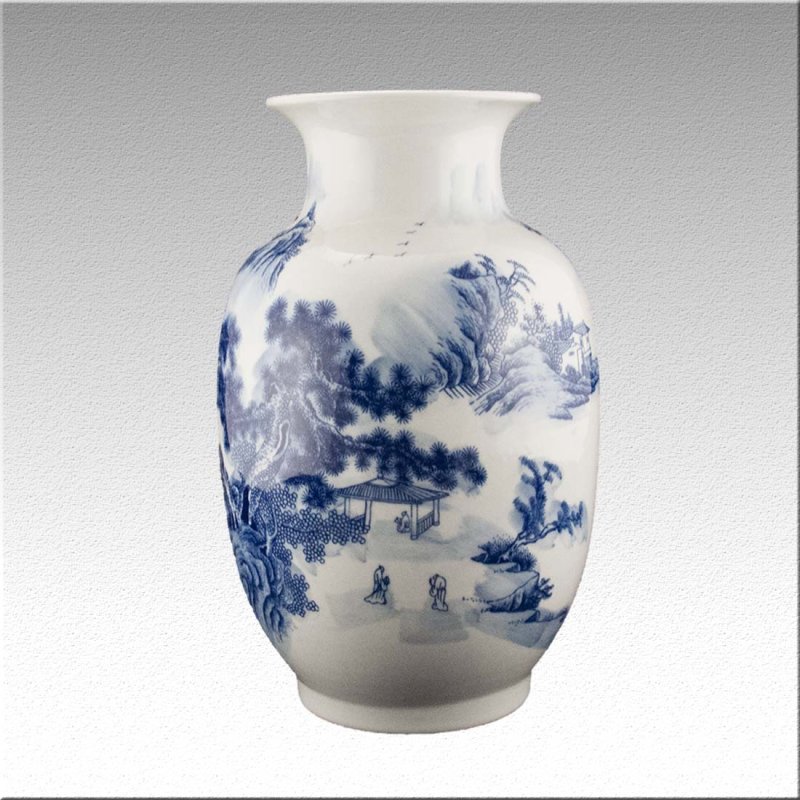 Китайская ваза в интерьере