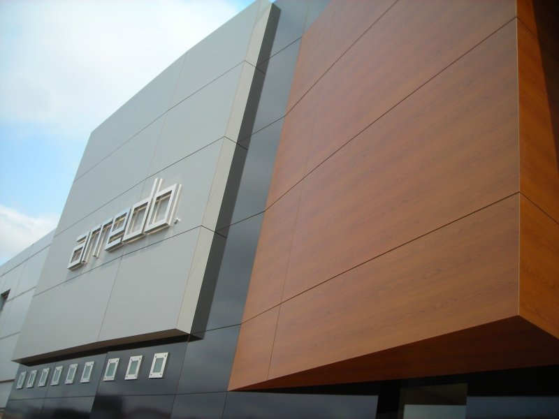 HPL-панели - 1148 Титан фасад