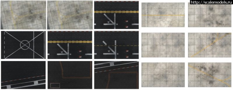 Аэродромные плиты 1/144