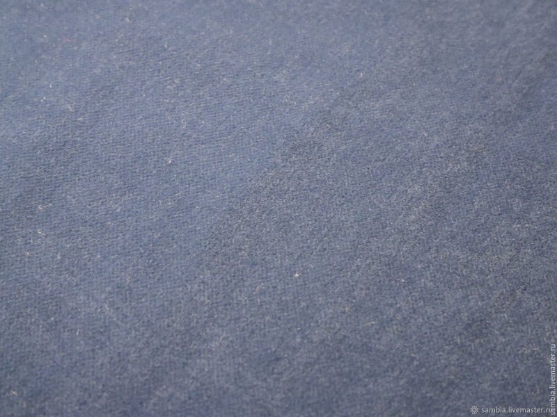 Серо синий велюр