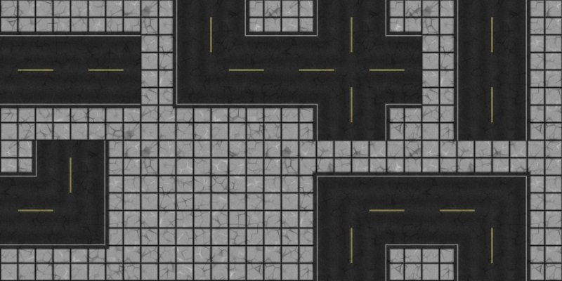 Асфальт вид сверху