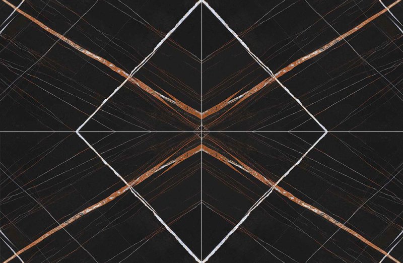 Черный керамогранит