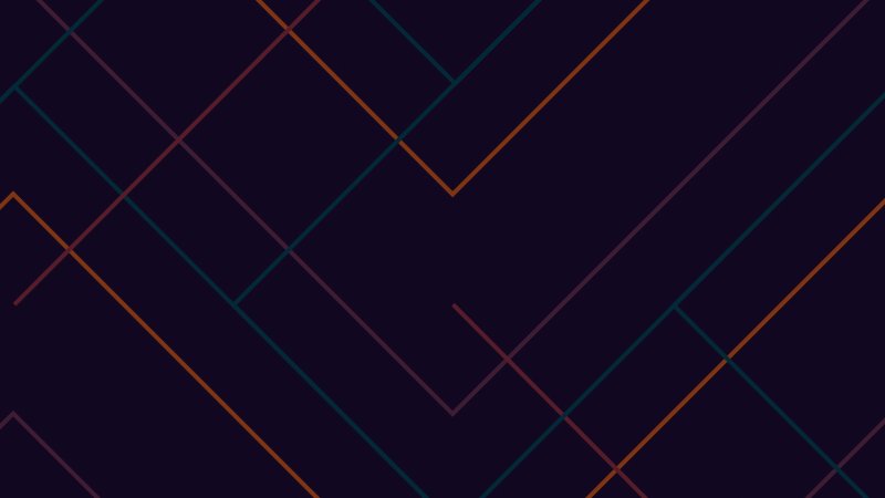 Геометрические фигуры на черном фоне