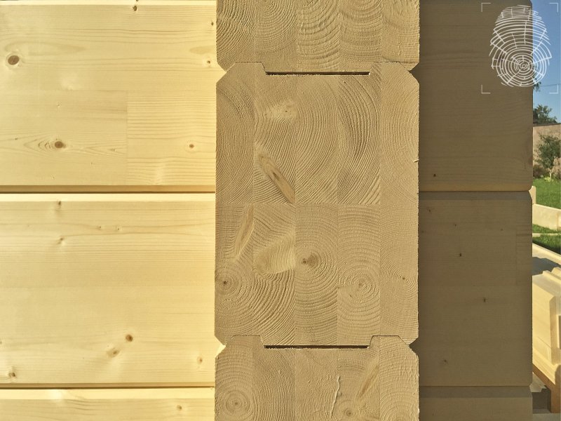 Клееный брус финский профиль