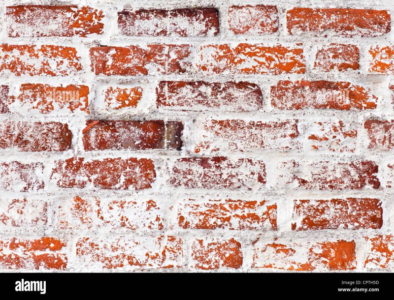 Состаренный красный кирпич