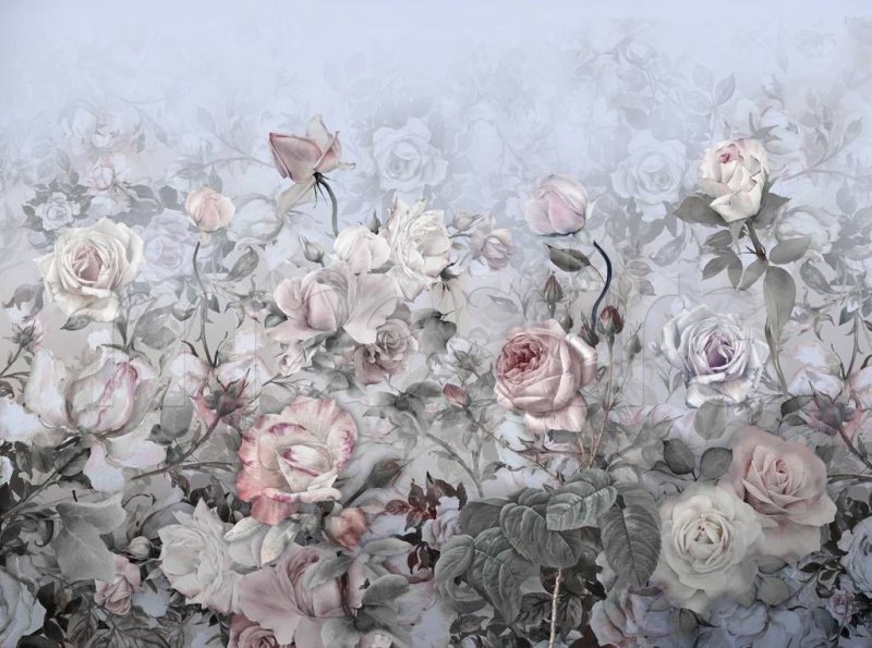 Фрески розы