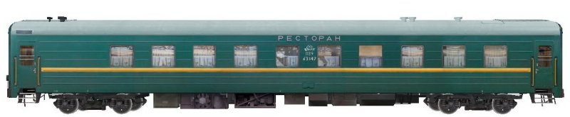 Железнодорожный пассажирский вагон РЖД