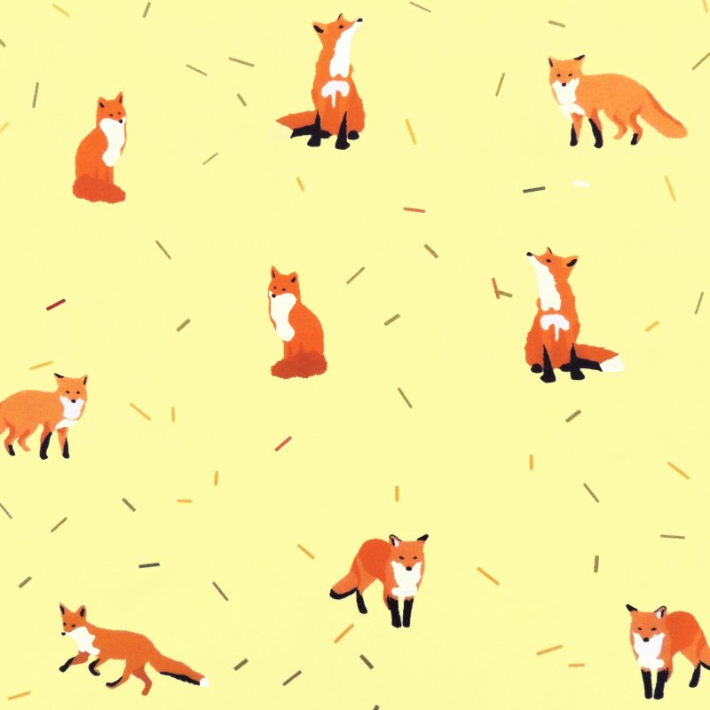 Принт лисички