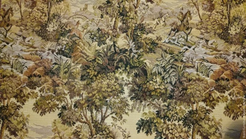 Бугенвиль гобелен ткань